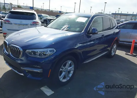2020 BMW X3 xDrive30I z USA, uszkodzony, nr VIN 5UXTY5C04L9B12476